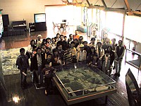 1班:展示館にて