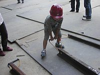 レールの重さ比べ